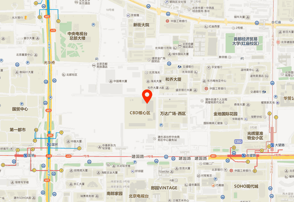 北京人寿金融中心位置地图